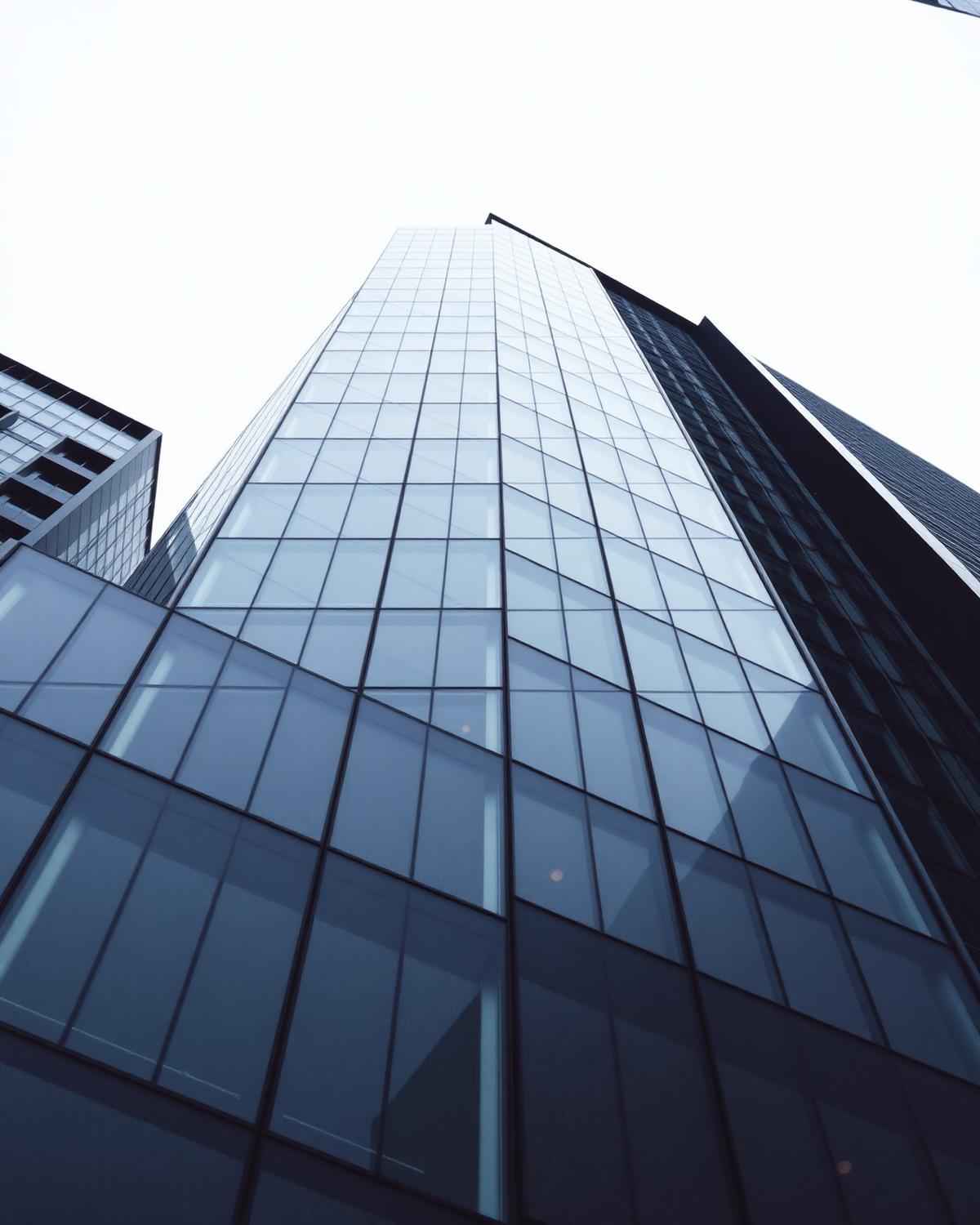 Modern commercial office tower